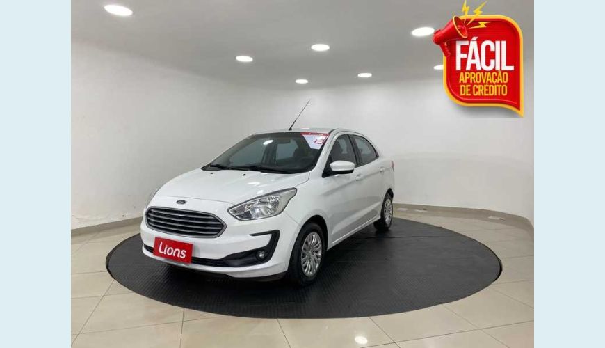 FORD KA SEDAN SE 1.5 12V FLEX MANUAL 4P - BRANCO - 2019 Foto 1 (Grande)