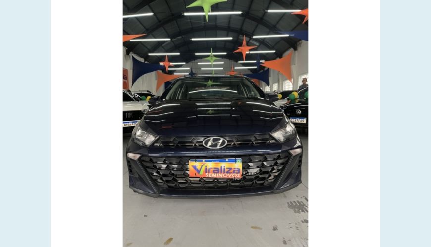 HYUNDAI HB 20 S FLEX AUT. 4P - AZUL - 2025 Foto 1 (Grande)