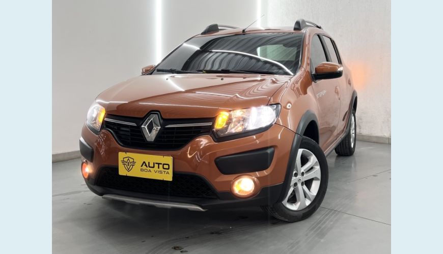 RENAULT SANDERO FLEX AUT. 4P - LARANJA - 2018 Foto 1 (Grande)