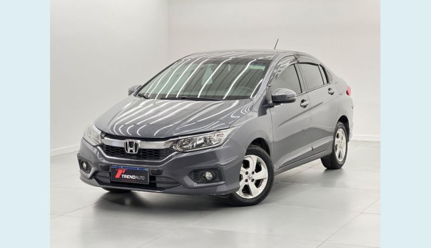 HONDA CITY PERSONAL FLEX AUT. 4P - CINZA - 2019 Foto 1 (Grande)