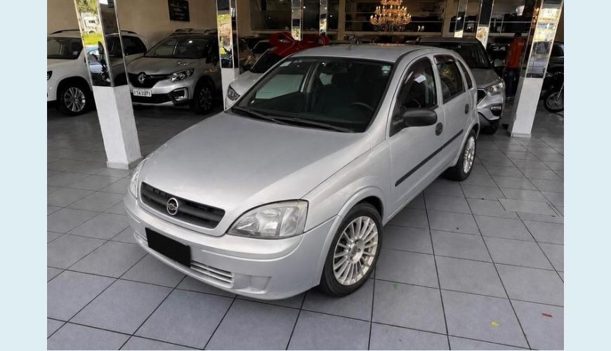 CHEVROLET CORSA HATCH MAXX 1.0 FLEX MANUAL 4P - PRATA - 2005 Foto 1 (Grande)