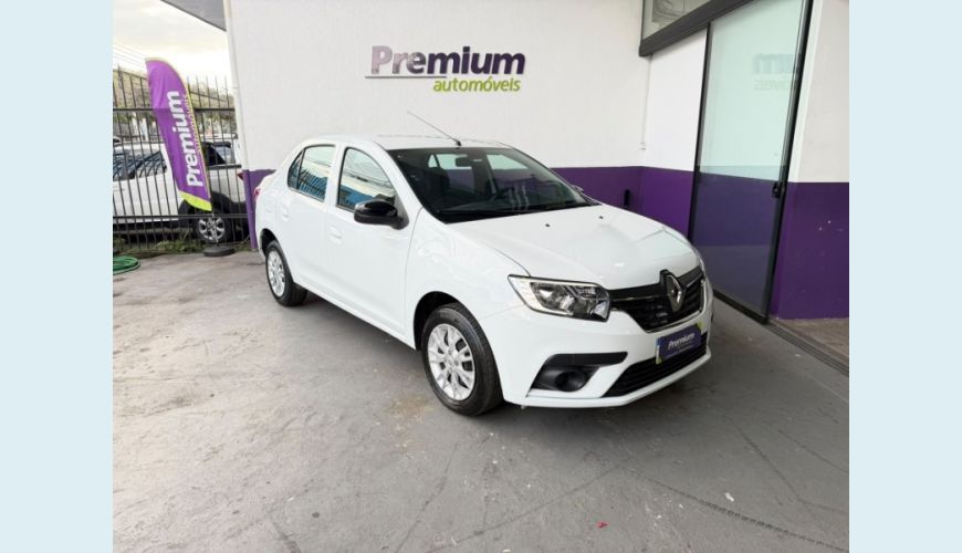 RENAULT RENAULT LOGAN FLEX MANUAL 4P - BRANCO - 2024 Foto 1 (Grande)