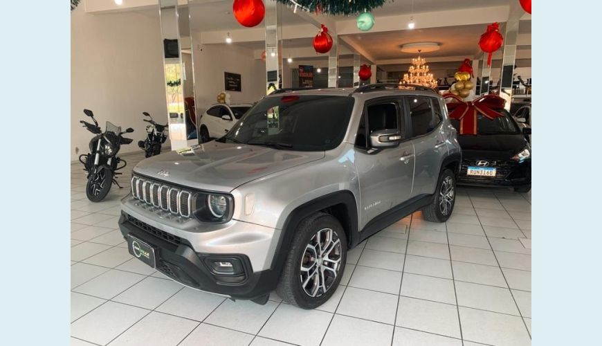 JEEP RENEGADE LONGITUDE 1.8 FLEX MANUAL 4P - CINZA - 2022 Foto 1 (Grande)