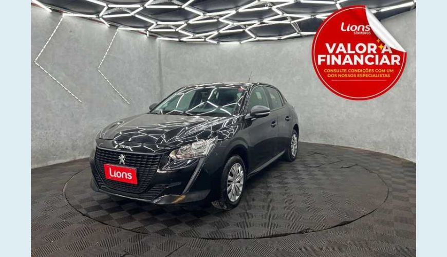PEUGEOT 208 LIKE 1.0 FLEX - PRETO - 2023 Foto 1 (Grande)