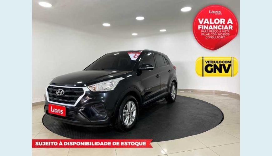 HYUNDAI CRETA ATTITUDE 1.6 FLEX - PRETO - 2018 Foto 1 (Grande)