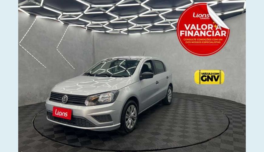 VOLKSWAGEN VOLKSWAGEN GOL 1.6 FLEX MANUAL 4P - PRATA - 2020 Foto 1 (Grande)