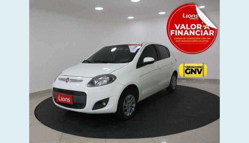 FIAT PALIO ATTRACTIVE 1.0 8V FLEX MANUAL 4P - BRANCO - 2014 Foto 1 (Grande)