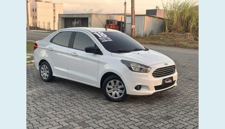 FORD FORD KA SE PLUS 1.5 16V FLEX MANUAL 4P - BRANCO - 2018 Foto 1 (Grande)