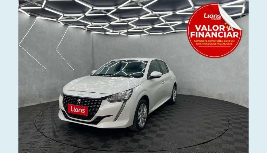 PEUGEOT 208 ACTIVE 1.6 FLEX AUT. - BRANCO - 2023 Foto 1 (Grande)