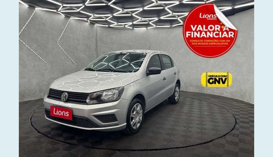 VOLKSWAGEN VOLKSWAGEN GOL 1.6 FLEX MANUAL 4P - PRATA - 2020 Foto 1 (Grande)
