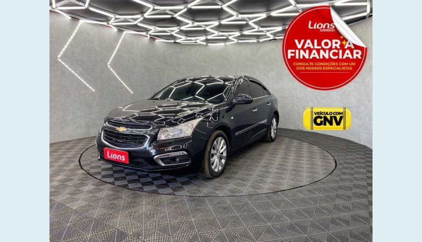 CHEVROLET CRUZE LT 1.8 16V ECOTEC AUT.FLEX - PRETO - 2016 Foto 1 (Grande)