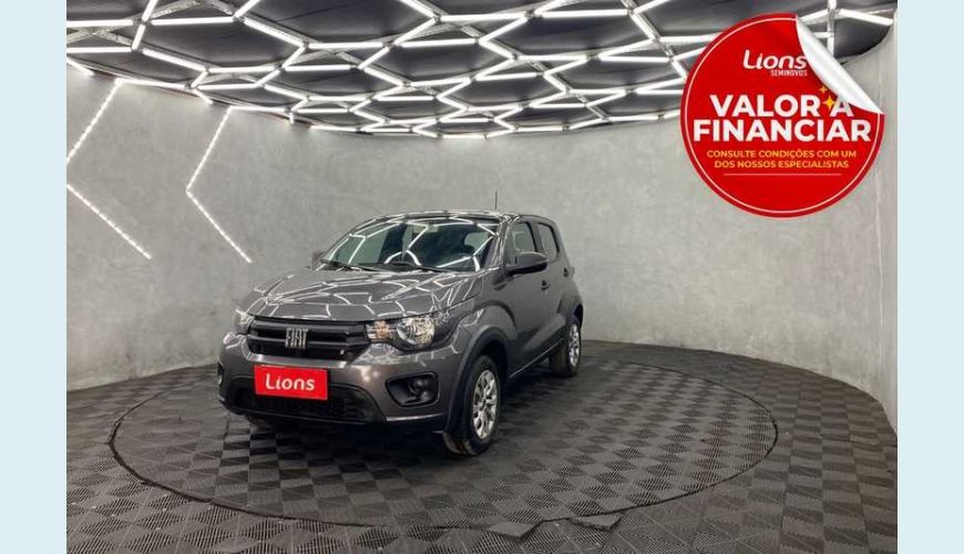 FIAT FIAT MOBI LIKE 1.0 FLEX MANUAL 4P - CINZA - 2022 Foto 1 (Grande)