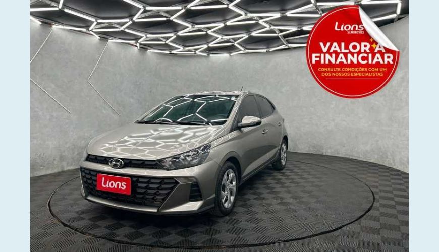 HYUNDAI HYUNDAI HB20 COMFORT 1.0 FLEX AUT. 4P - PRATA - 2023 Foto 1 (Grande)