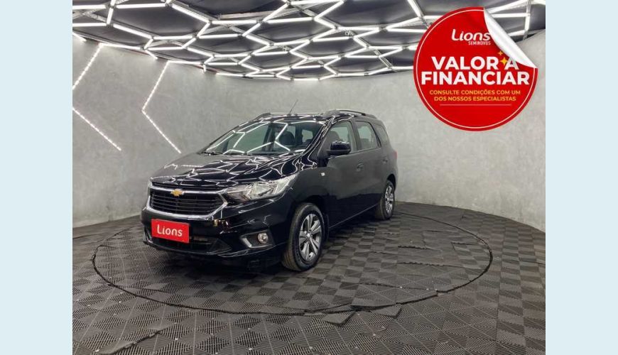 CHEVROLET CHEVROLET SPIN PREMIER 1.8 FLEX AUT. 4P - PRETO - 2023 Foto 1 (Grande)