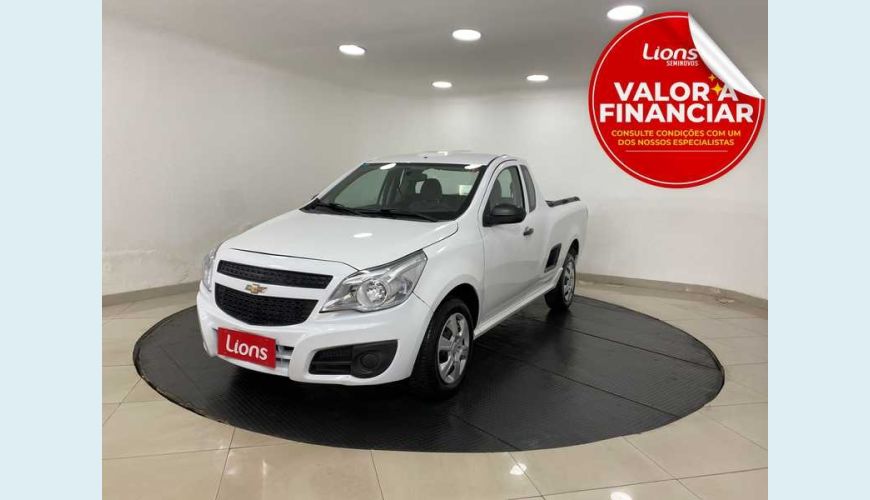 CHEVROLET CHEVROLET MONTANA LS 1.4 FLEX MANUAL 2P - BRANCO - 2018 Foto 1 (Grande)