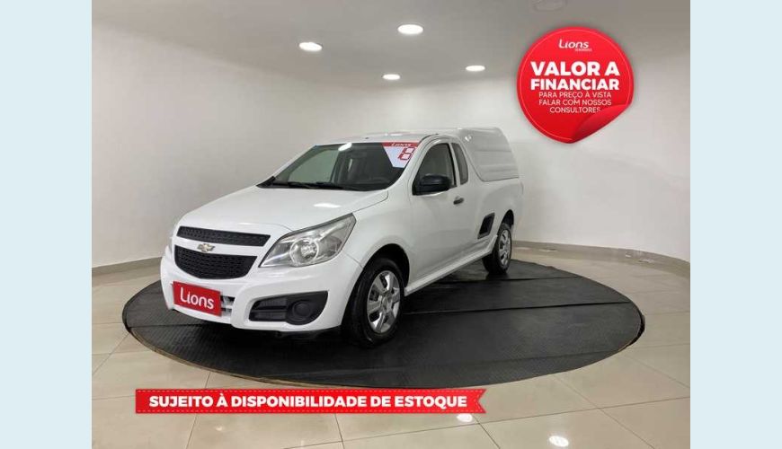 CHEVROLET CHEVROLET MONTANA LS 1.4 FLEX MANUAL 2P - BRANCO - 2018 Foto 1 (Grande)