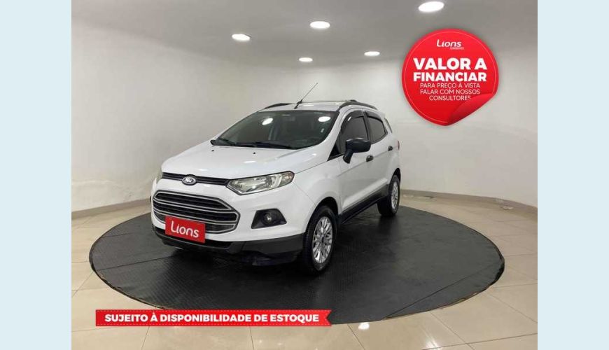 FORD FORD ECOSPORT FREESTYLE 1.6 16V FLEX MANUAL 4P - BRANCO - 2014 Foto 1 (Grande)