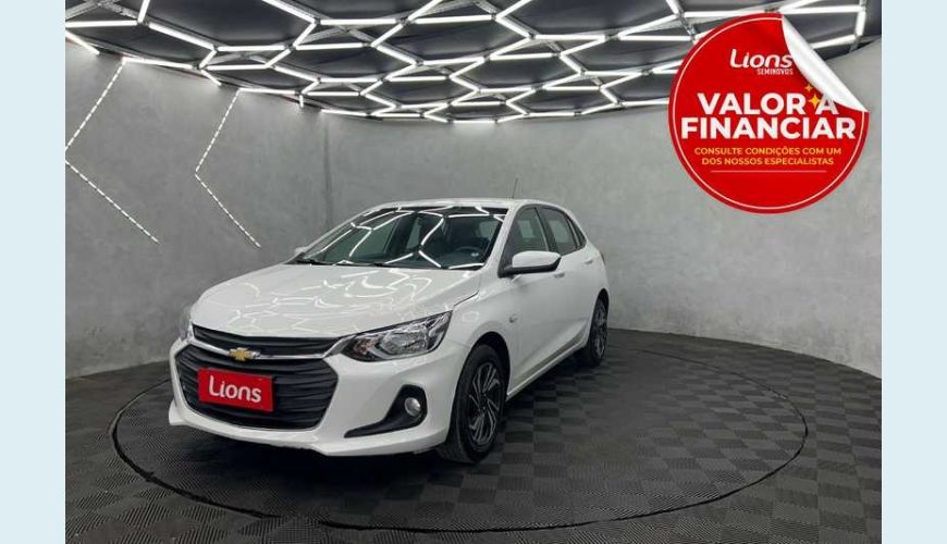 CHEVROLET ONIX LT 1.0 TURBO FLEX MANUAL 4P - BRANCO - 2024 Foto 1 (Grande)