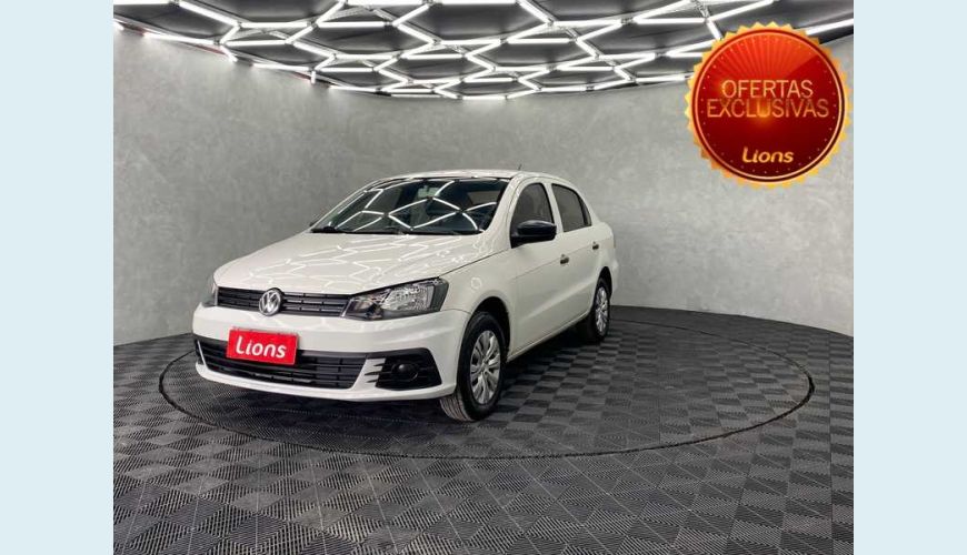 VOLKSWAGEN VOLKSWAGEN VOYAGE TRENDLINE 1.6 FLEX MANUAL 4P - BRANCO - 2018 Foto 1 (Grande)