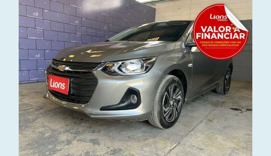 CHEVROLET CHEVROLET ONIX LT 1.0 TURBO FLEX MANUAL 4P - PRATA - 2025 Foto 1 (Grande)