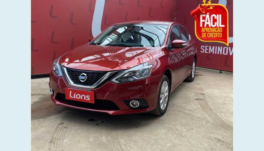 NISSAN NISSAN SENTRA SV 2.0 16V FLEX AUT. 4P - VINHO - 2017 Foto 1 (Grande)
