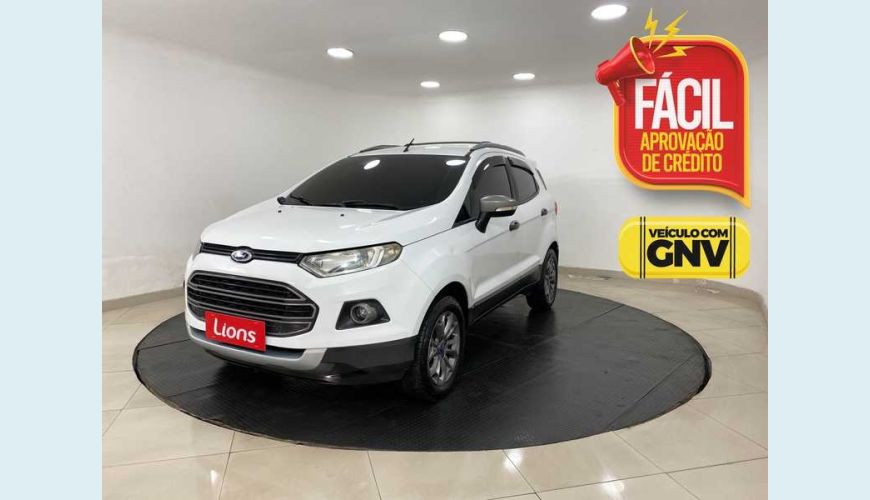 FORD FORD ECOSPORT FREESTYLE 1.6 16V FLEX MANUAL 4P - BRANCO - 2013 Foto 1 (Grande)