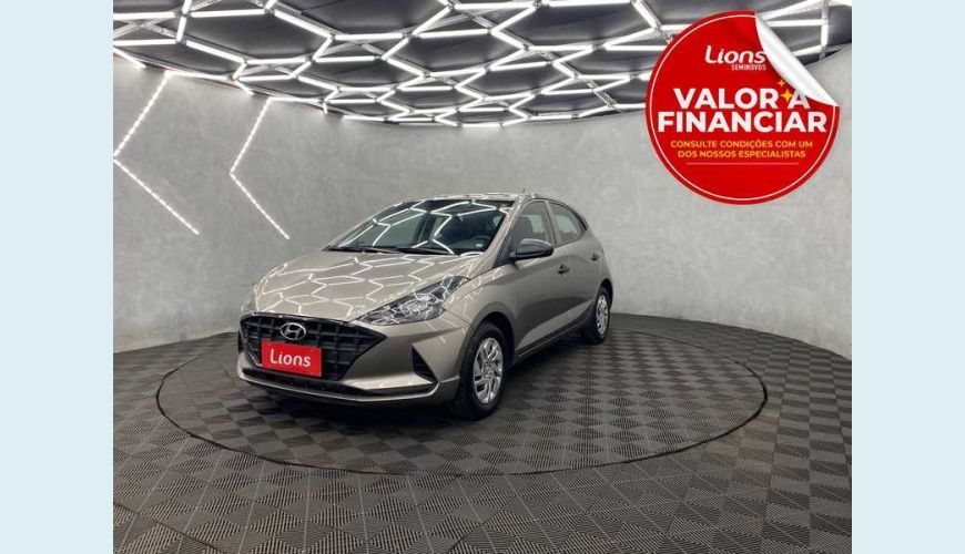 HYUNDAI HYUNDAI HB20 SENSE 1.0 FLEX MANUAL 4P - PRATA - 2022 Foto 1 (Grande)