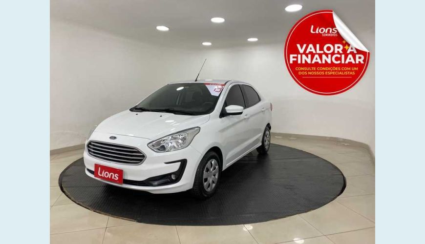 FORD KA SEDAN SE 1.0 FLEX MANUAL 4P - BRANCO - 2019 Foto 1 (Grande)