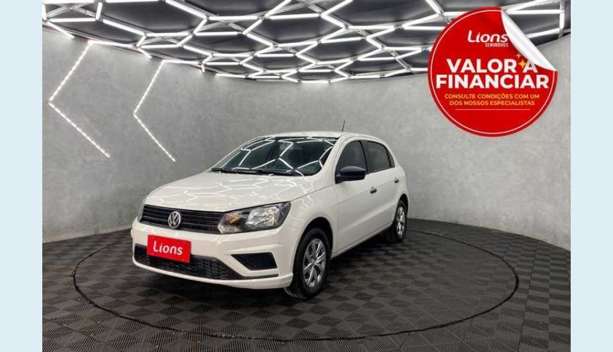 VOLKSWAGEN GOL 1.0 12V FLEX MANUAL 4P - BRANCO - 2022 Foto 1 (Grande)