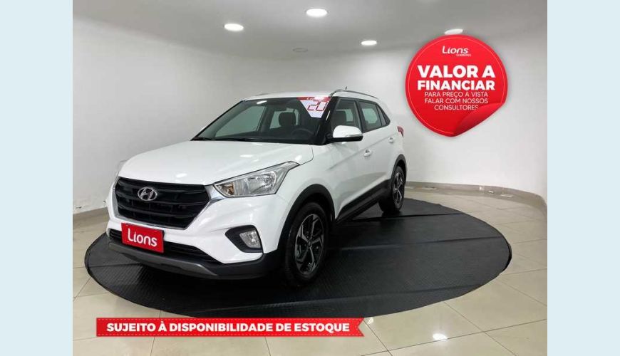 HYUNDAI CRETA PULSE PLUS 1.6 FLEX AUT. 4P - BRANCO - 2020 Foto 1 (Grande)