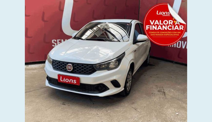 FIAT ARGO DRIVE 1.0 FIREFLY FLEX MANUAL 4P - BRANCO - 2020 Foto 1 (Grande)