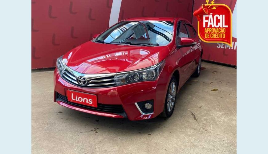 TOYOTA COROLLA XEI MULTI-DRIVE S 2.0 FLEX AUT. 4P - VERMELHO - 2017 Foto 1 (Grande)