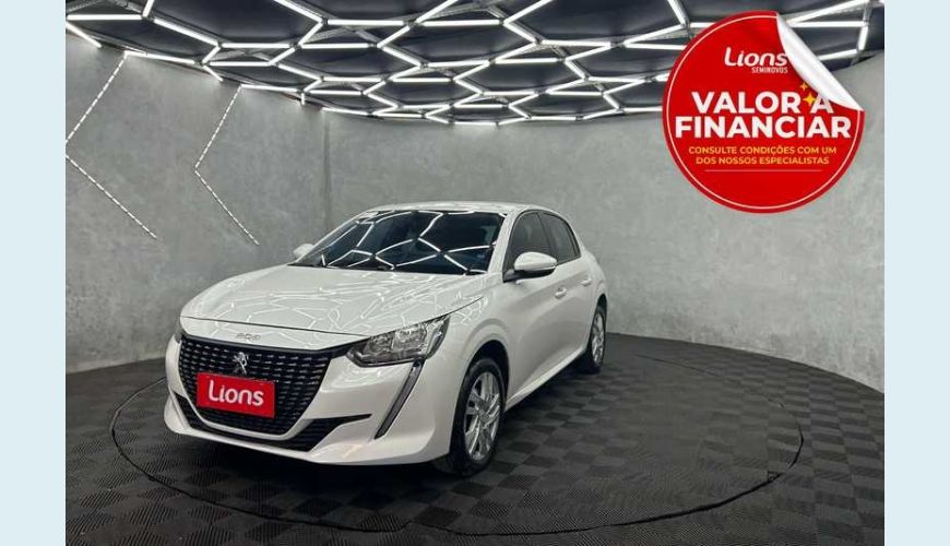 PEUGEOT 208 ACTIVE 1.6 FLEX AUT. 4P - BRANCO - 2023 Foto 1 (Grande)