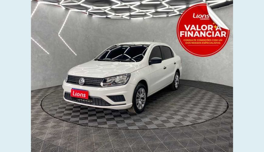 VOLKSWAGEN VOYAGE 1.6 FLEX MANUAL 4P - BRANCO - 2022 Foto 1 (Grande)