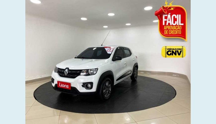 RENAULT KWID INTENSE 1.0 12V FLEX MANUAL 4P - BRANCO - 2020 Foto 1 (Grande)