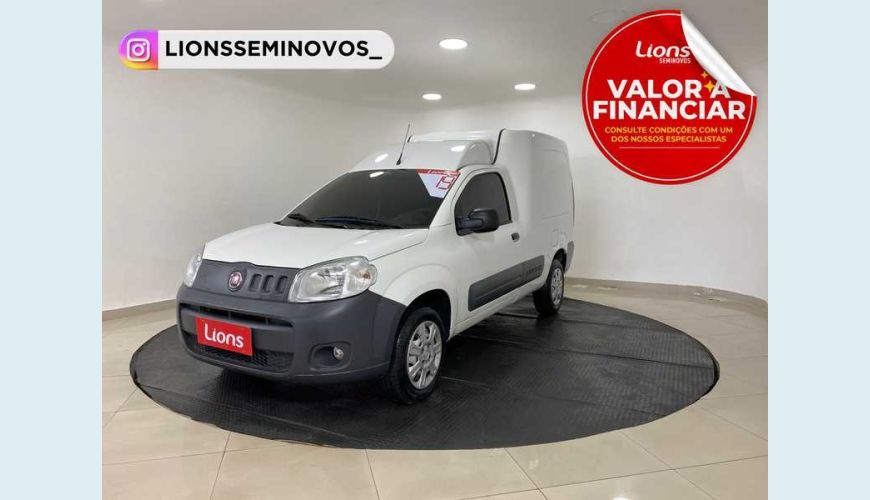 FIAT FIORINO HARD WORKING 1.4 FLEX MANUAL 3P - BRANCO - 2019 Foto 1 (Grande)