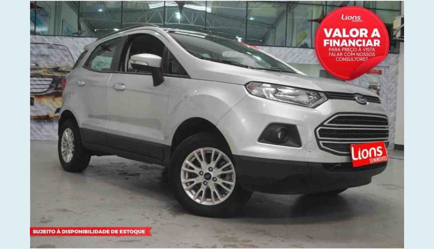 FORD ECOSPORT FREESTYLE POWERSHIFT 1.6 FLEX AUT. 4P - PRATA - 2016 Foto 1 (Grande)