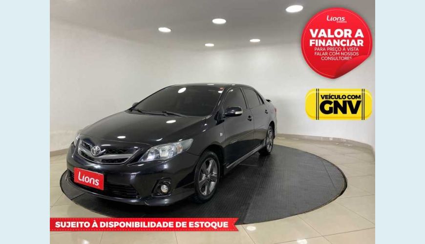 TOYOTA COROLLA XEI MULTI-DRIVE S 2.0 FLEX AUT. 4P - PRETO - 2013 Foto 1 (Grande)