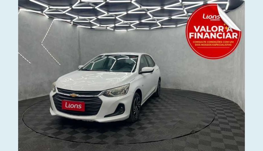 CHEVROLET ONIX LT 1.0 TURBO FLEX MANUAL 4P - BRANCO - 2024 Foto 1 (Grande)