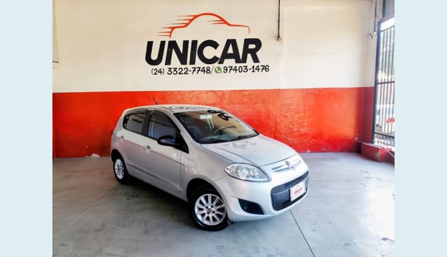 FIAT PALIO FLEX MANUAL 4P - PRATA - 2015 Foto 1 (Grande)