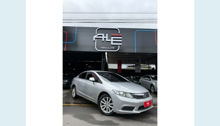 HONDA CIVIC FLEX AUT. 4P - PRATA - 2014 Foto 1 (Grande)