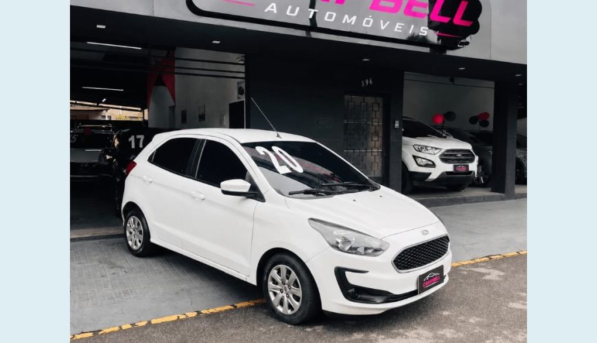 FORD KA SE 1.0 FLEX MANUAL 4P - BRANCO - 2020 Foto 1 (Grande)