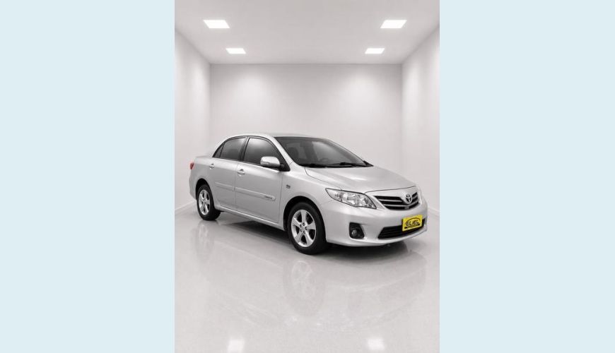 TOYOTA COROLLA XEI 2.0 FLEX AUT. 4P - PRATA - 2013 Foto 1 (Grande)