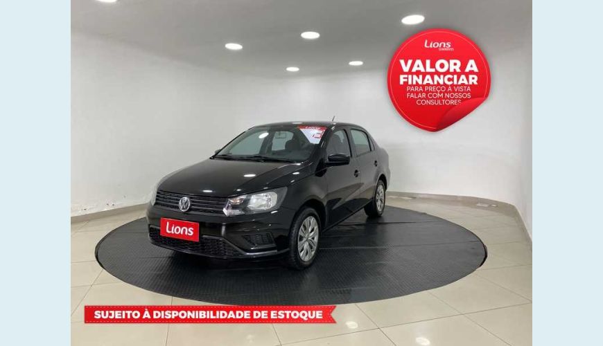 VOLKSWAGEN VOYAGE 1.6 MSI 8V FLEX MANUAL 4P - PRETO - 2019 Foto 1 (Grande)