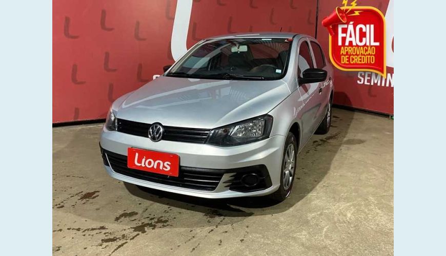 VOLKSWAGEN VOYAGE TRENDLINE 1.6 FLEX MANUAL 4P - PRATA - 2018 Foto 1 (Grande)