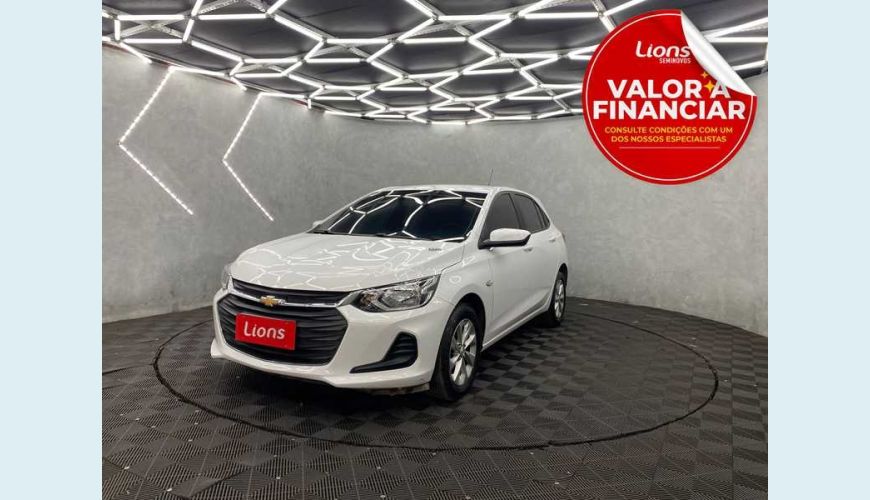 CHEVROLET ONIX LT 1.0 TURBO FLEX MANUAL 4P - BRANCO - 2023 Foto 1 (Grande)