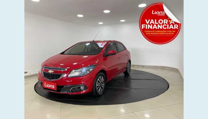 CHEVROLET ONIX LTZ 1.4 FLEX AUT. 4P - VERMELHO - 2016 Foto 1 (Grande)