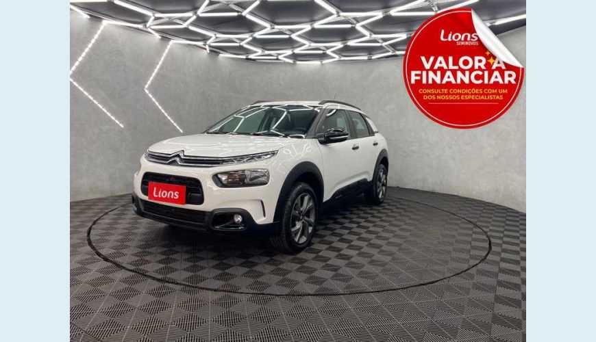 CITROËN C4 CACTUS FEEL 1.6 FLEX AUT. 4P - BRANCO - 2022 Foto 1 (Grande)
