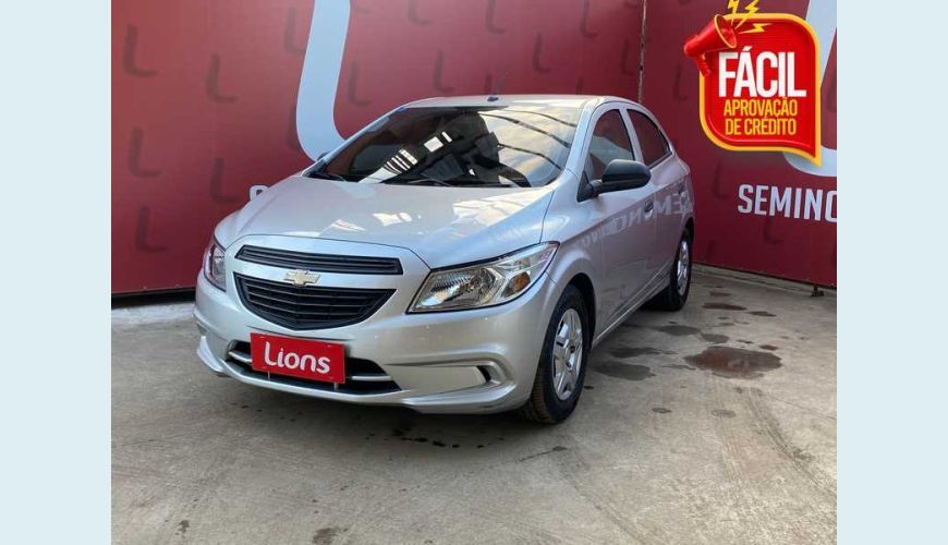 CHEVROLET ONIX JOY 1.0 FLEX MANUAL 4P - PRATA - 2018 Foto 1 (Grande)