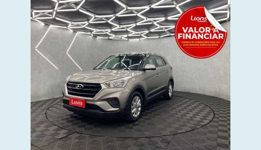HYUNDAI CRETA ACTION 1.6 FLEX AUT. 4P - PRATA - 2022 Foto 1 (Grande)
